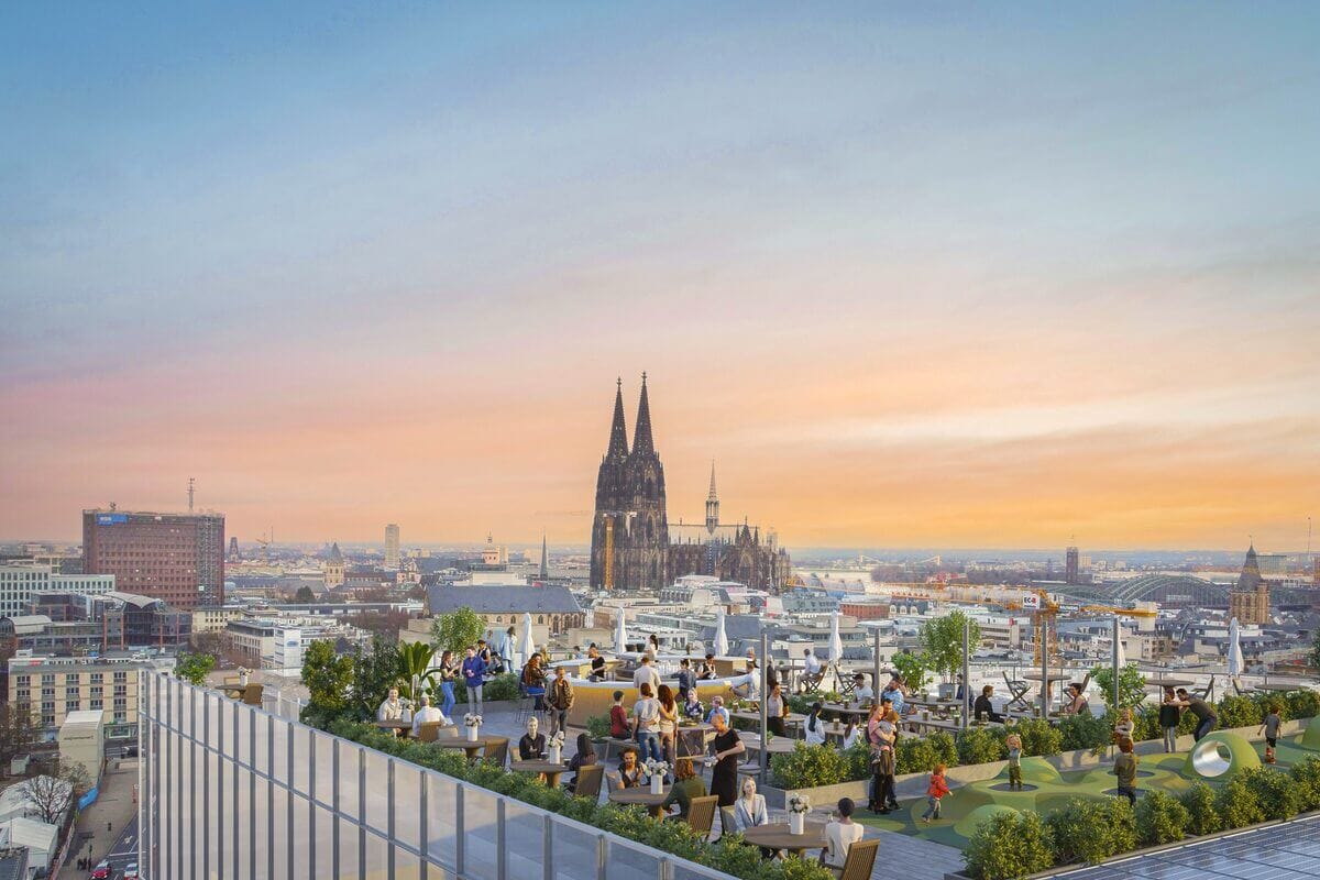 Dachterrasse Weltstadthaus Midstad